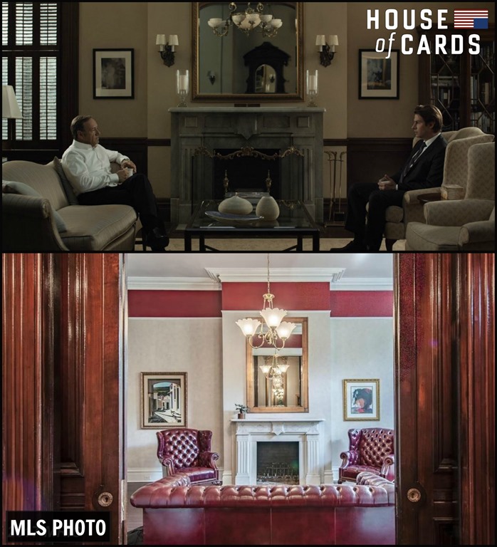 House of Cards Townhouse Living Room