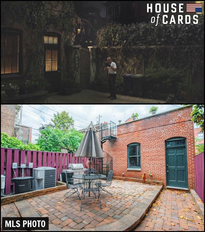 House of Cards Townhouse Patio