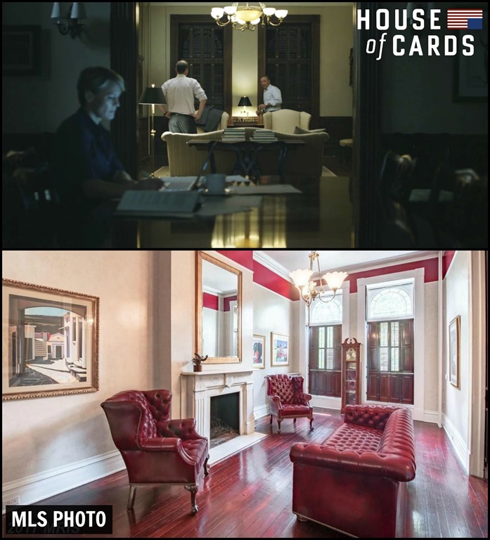 House of Cards Townhouse Living Room 2